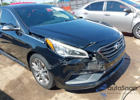 2017 Hyundai Sonata Sport 2.0T from USA, damaged, VIN 5NPE34AB8HH472286
